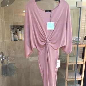 NWT misguided blush pink dress